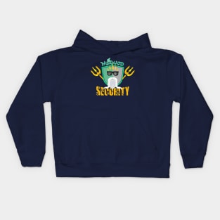 Mermaid Security Funny Lifeguard Kids Hoodie